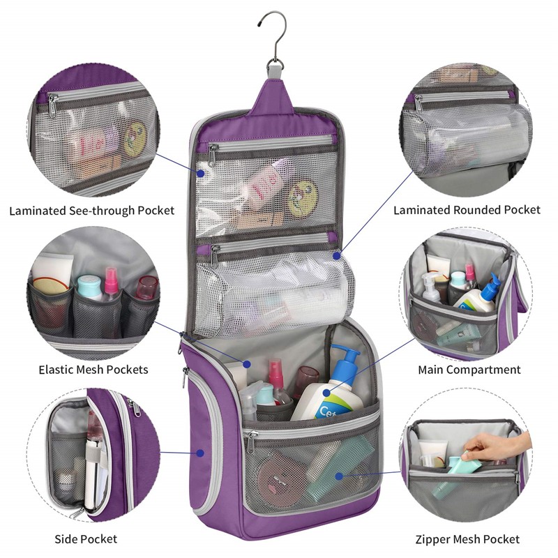 large hanging toiletry organizer