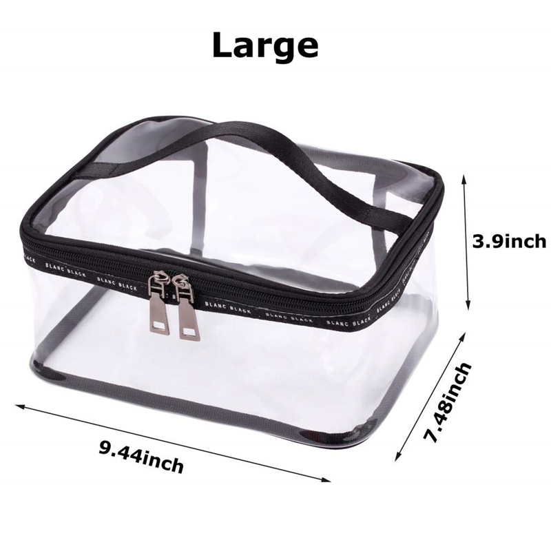 clear vinyl cosmetic bags