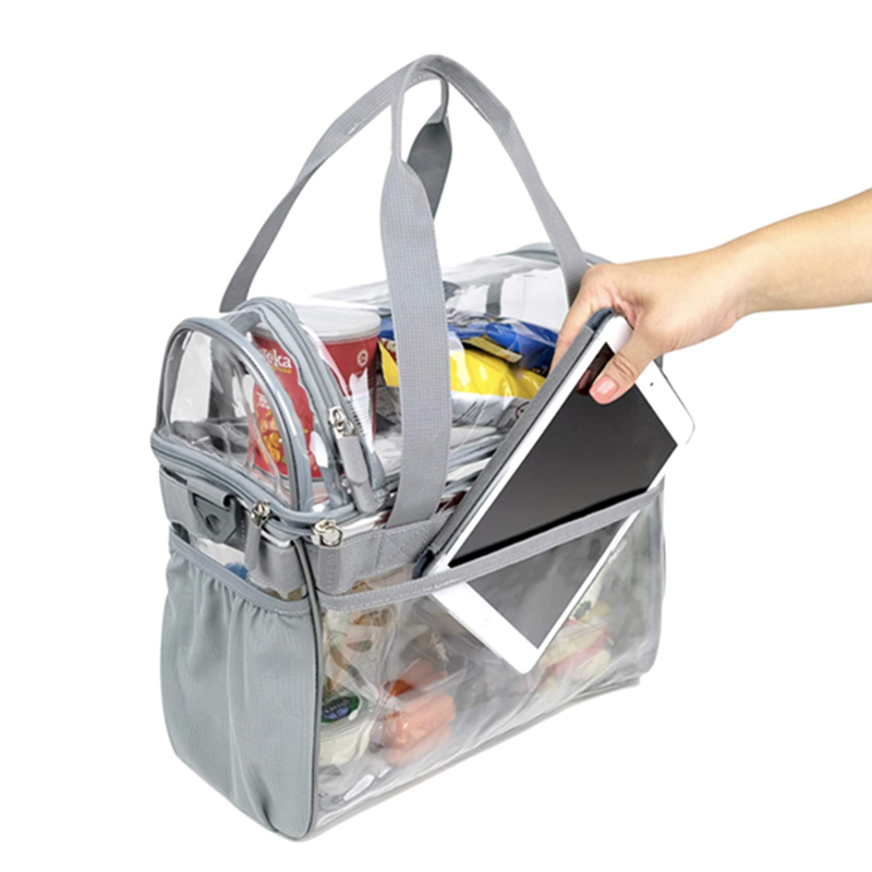 clear plastic toiletry bag