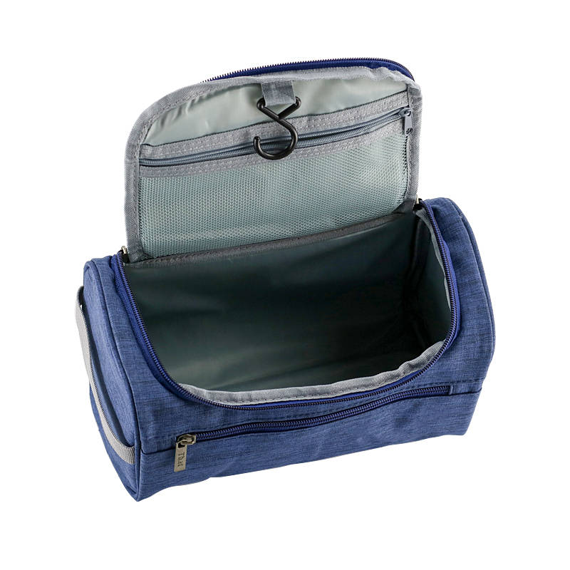 multi-compartment cosmetic bag