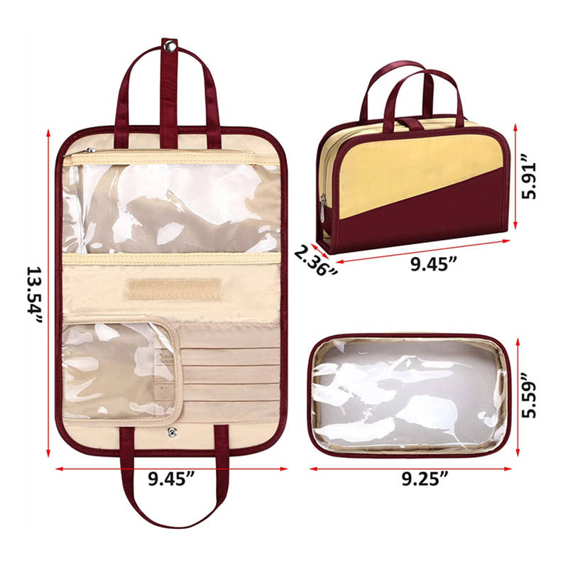 portable toiletry cosmetic bag
