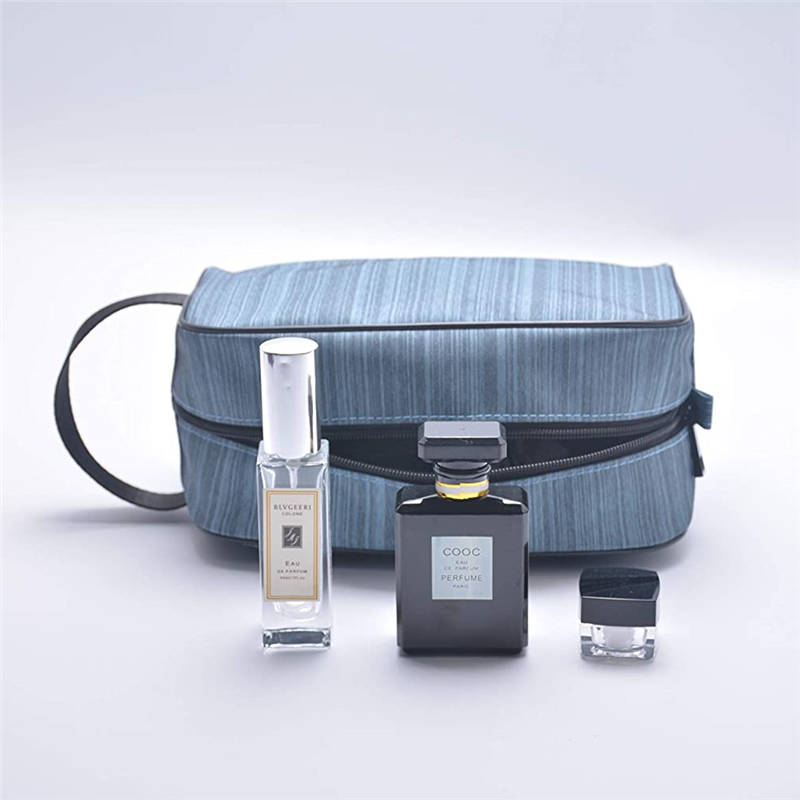 Waterproof blue makeup Bag