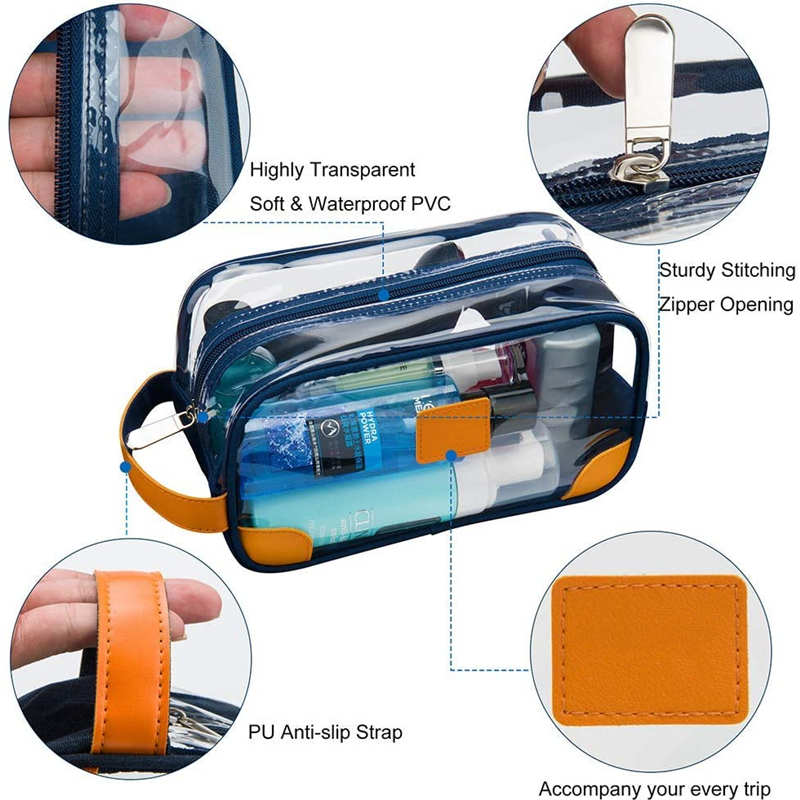 men's clear makeup bag