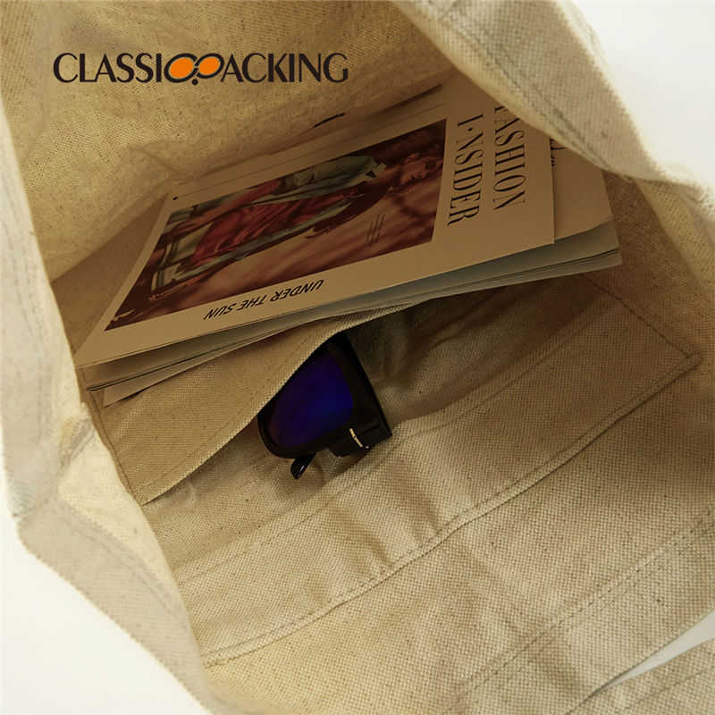 blank cosmetic shopping bag