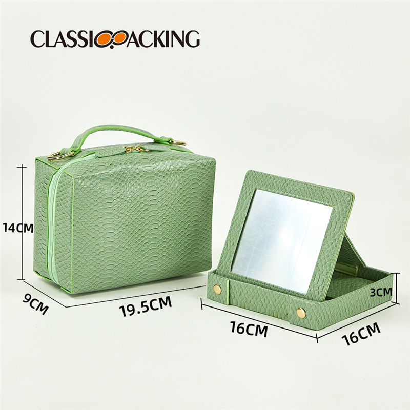 Cosmetic Bag With Mirror