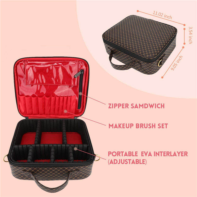 portable cosmetic case for women