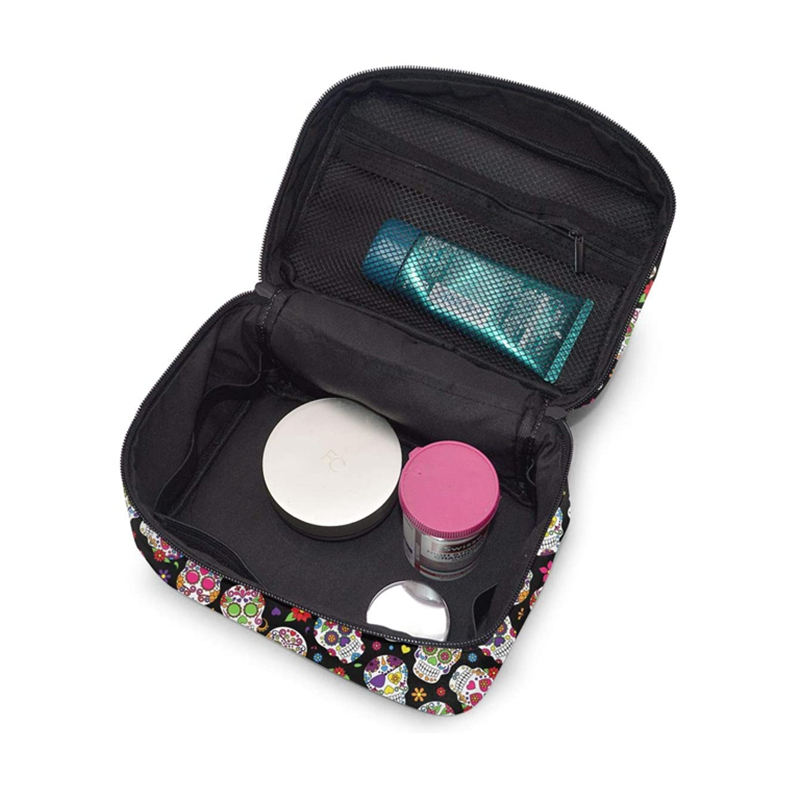 waterproof makeup case with handle