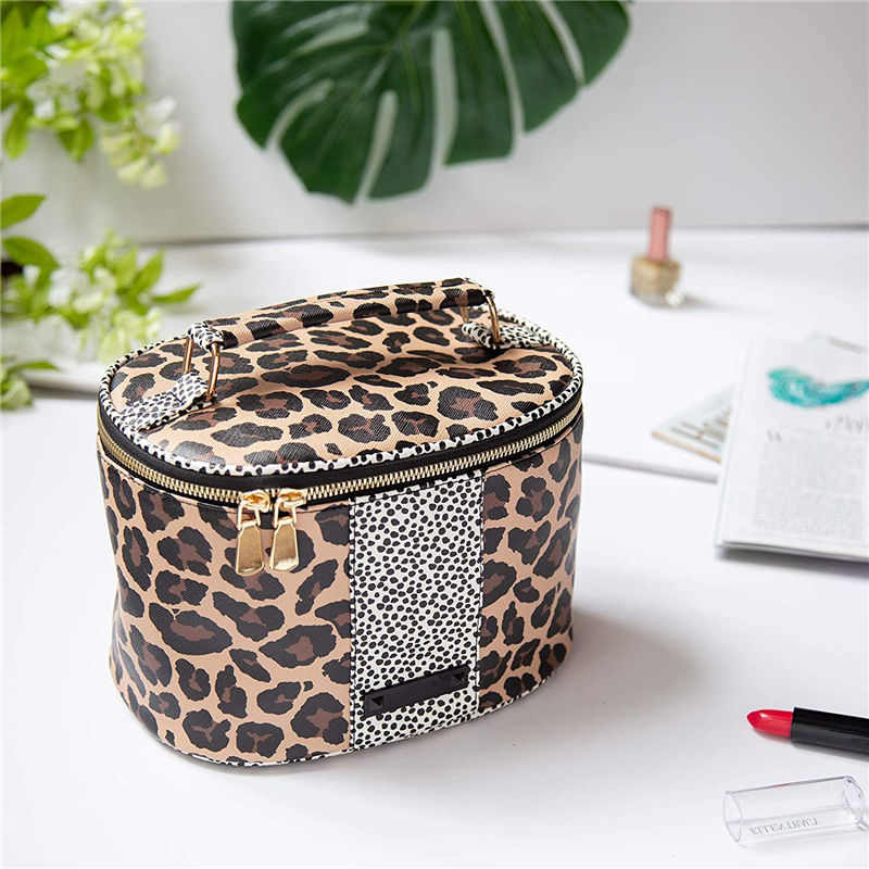 animal print cosmetic case