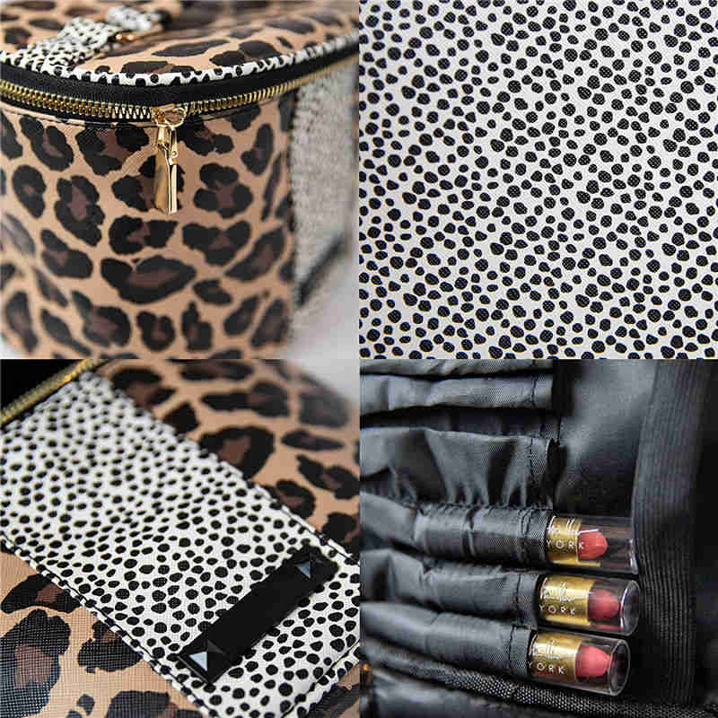 animal print cosmetic case