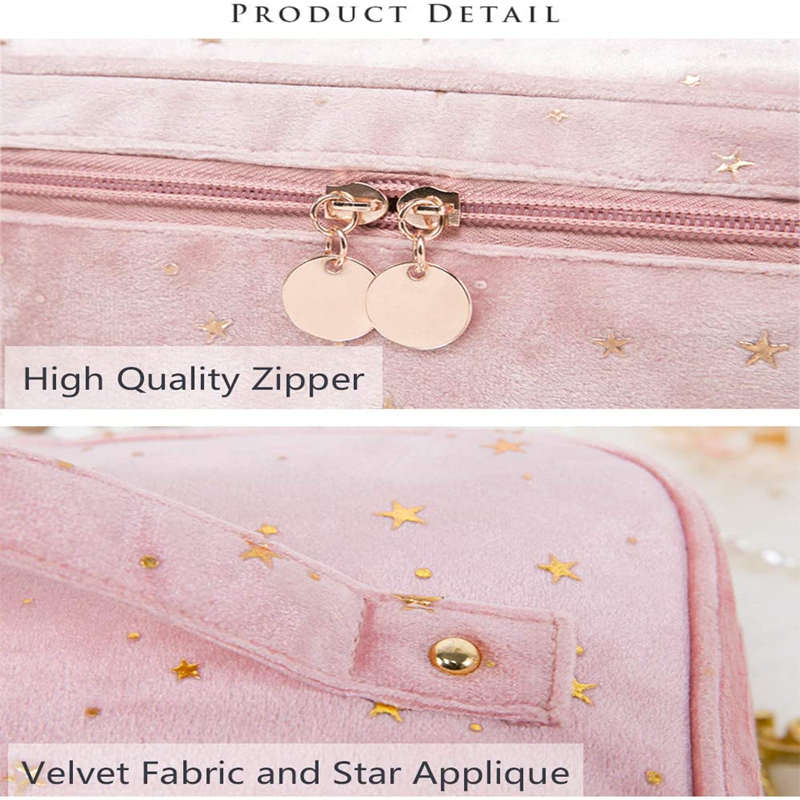 3 piece makeup bag set