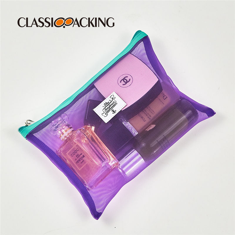 polyester cosmetic mesh bag