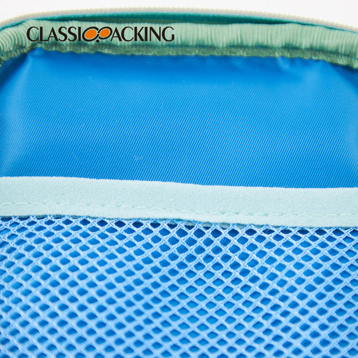 Sky-blue Cable Organizer Bag