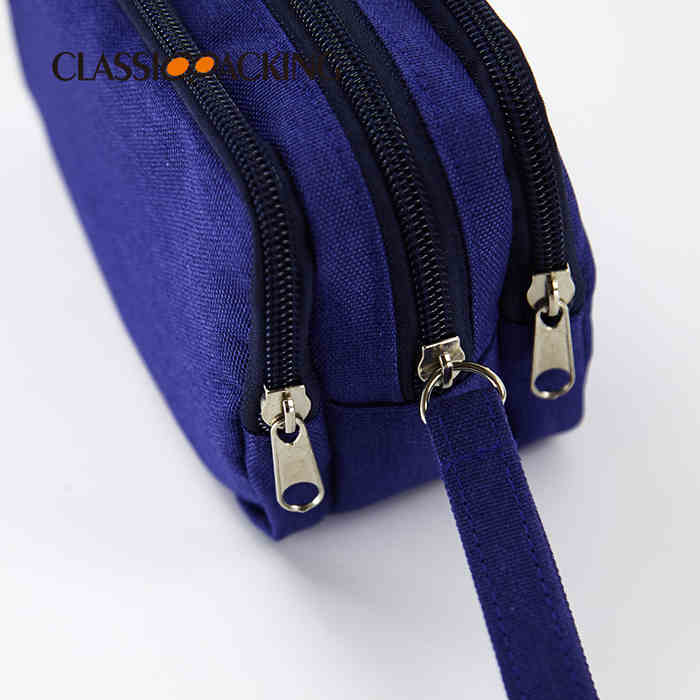 with 3 Separate Zipper Compartments