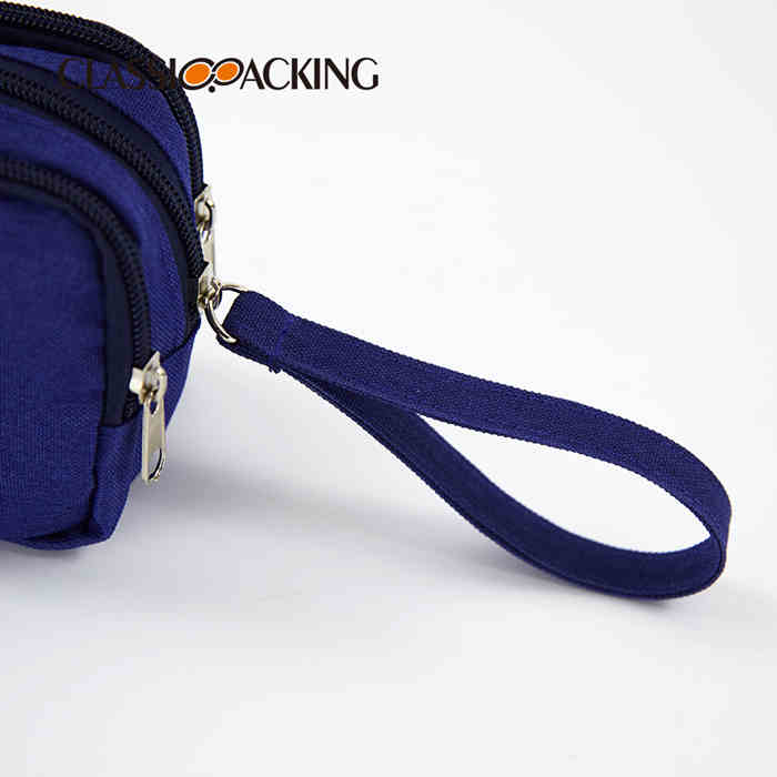 with 3 Separate Zipper Compartments