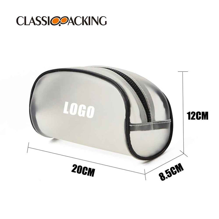 Customized Logo Transparent Cosmetic Bag