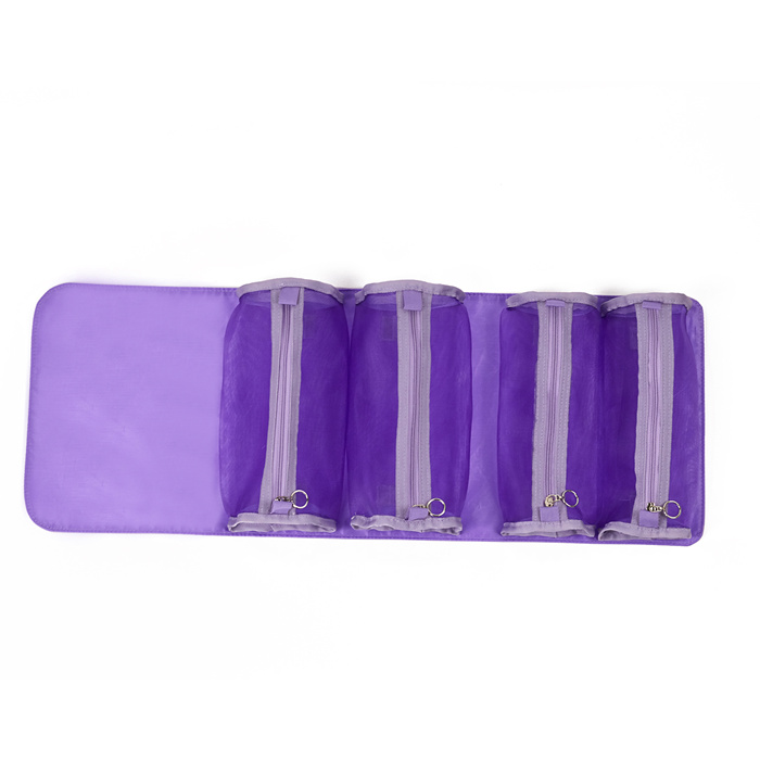 Hanging Roll-Up Makeup Bag