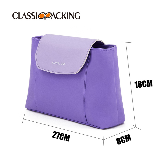 Purple Cover Cosmetic Bag