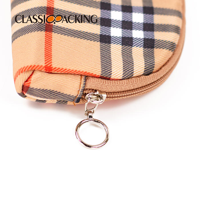 Burberry Inspired Plaid Coin Purse
