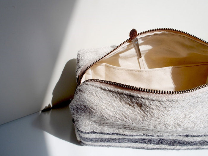 sustainable makeup bag