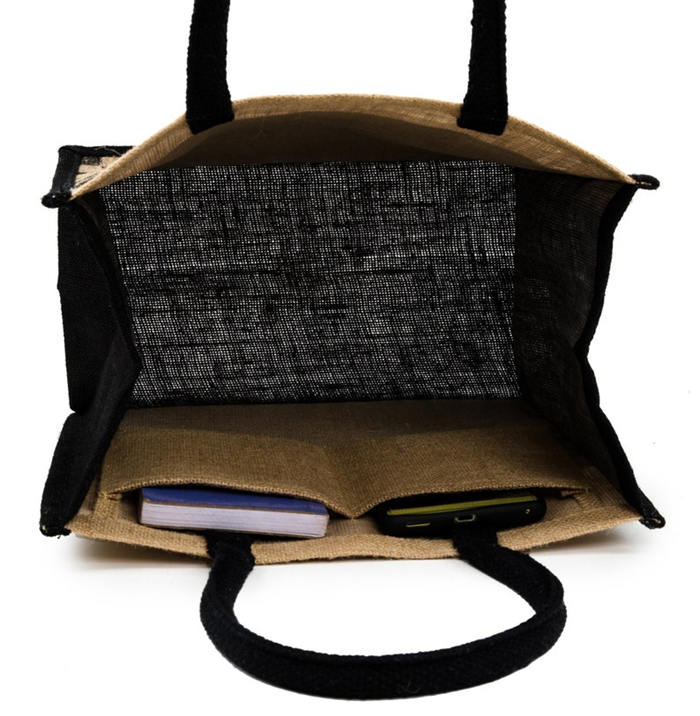 wholesale jute shopping bag