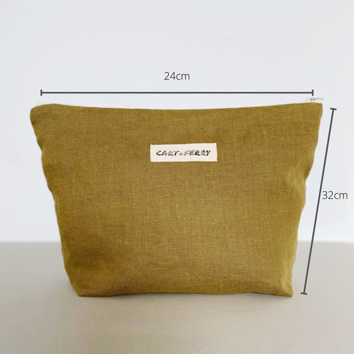 Eco Linen Makeup Bags Wholesale