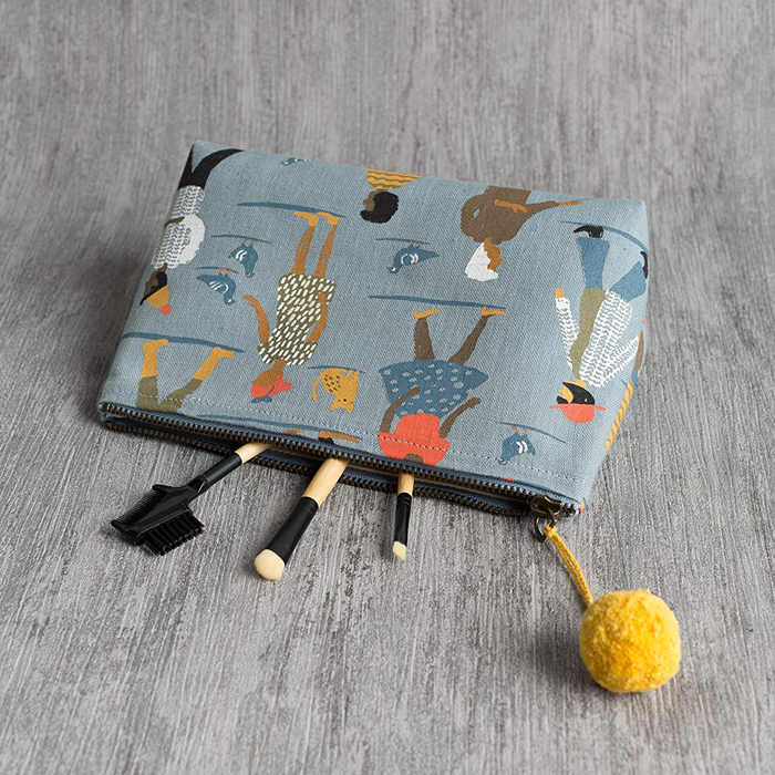 canvas travel toiletry bag