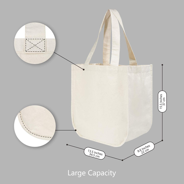 Canvas Shopping Bags Wholesale