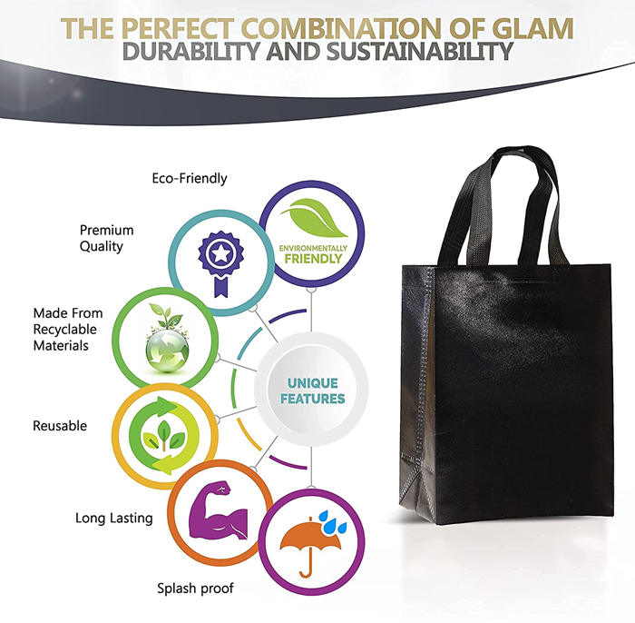 black non woven bags wholesale