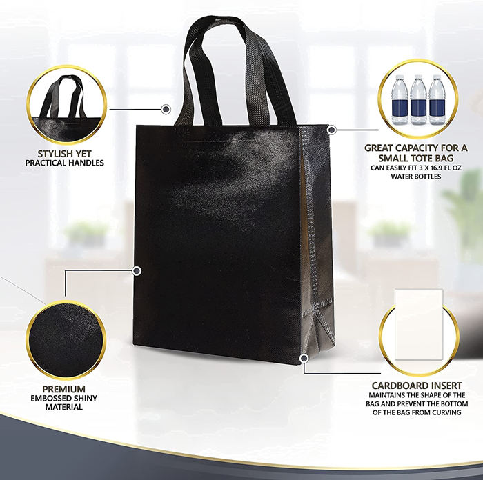 black non woven bags wholesale