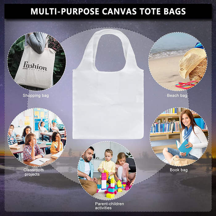 Blank Cotton Grocery Bags Bulk
